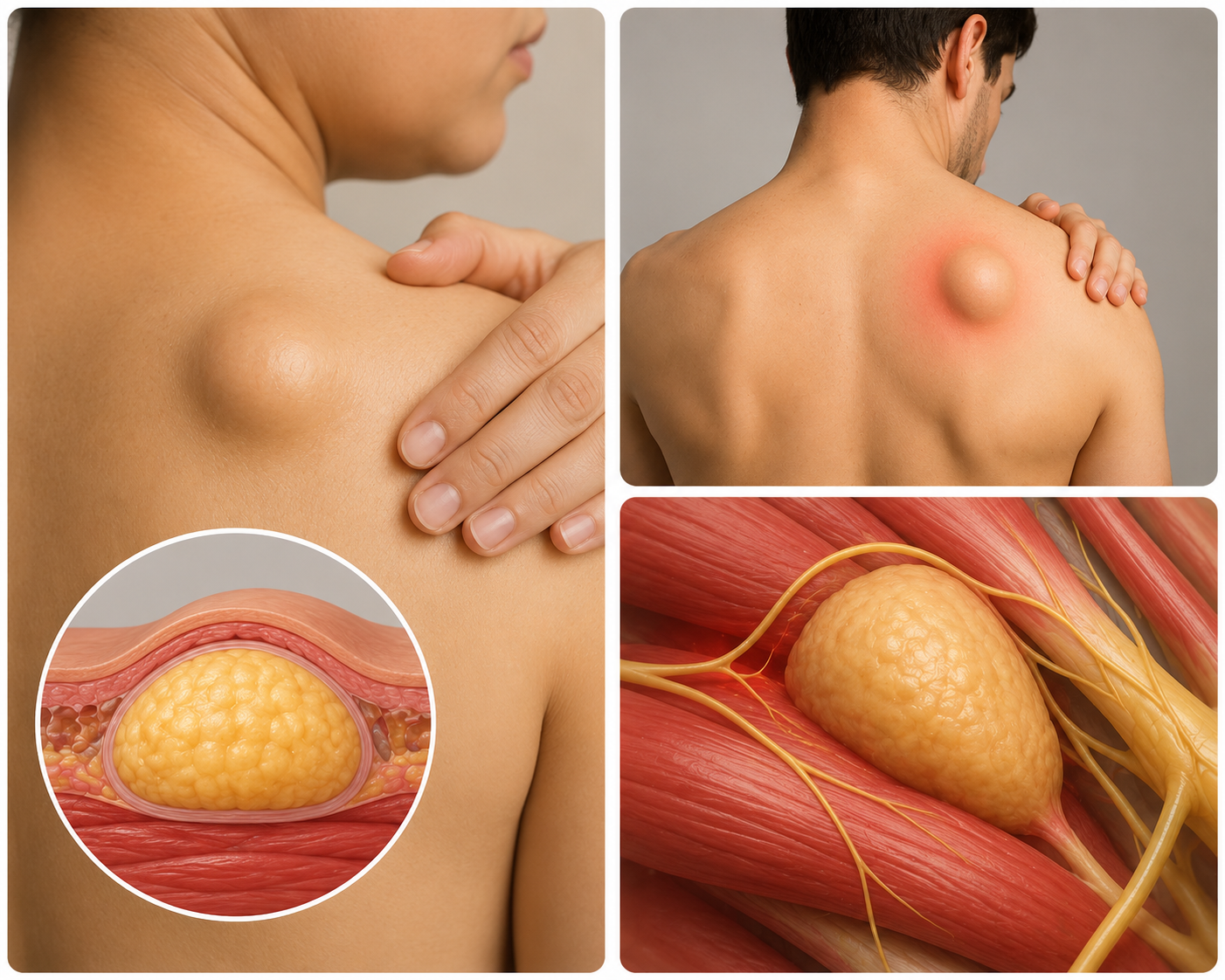Symptoms of Lipoma